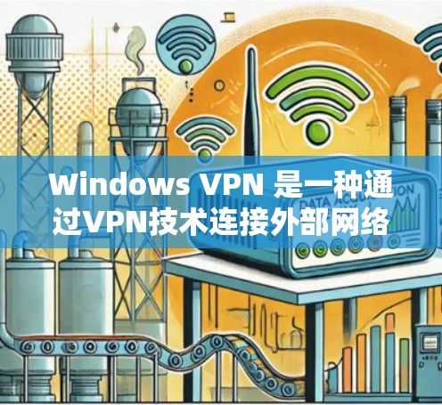 Windows VPN 是一种通过VPN技术连接外部网络来控制访问外部网站的软件。以下是关于 Windows VPN 的一些关键点
