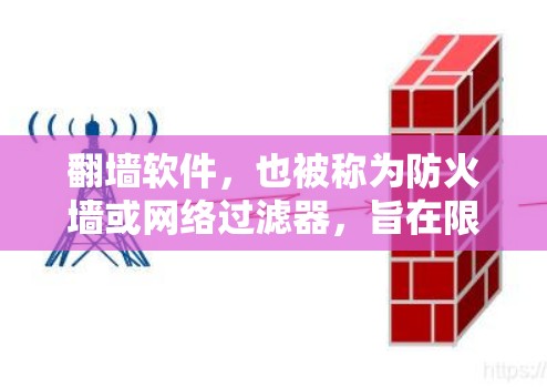 <strong>翻墙</strong>软件，也被称为防火墙或网络过滤器，旨在限制用户对网络资源的访问权限。以下是一些类似<strong>翻墙</strong>软件的特点和推荐