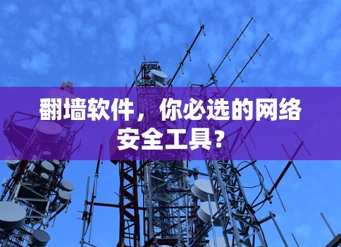 <strong>翻墙</strong>软件，你必选的网络安全工具？