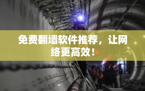 免费<strong>翻墙</strong>软件推荐，让网络更高效！