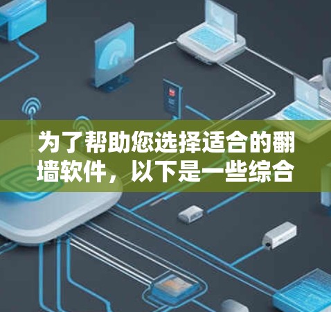 为了帮助您选择适合的翻墙软件,以下是一些综合考虑的因素及推荐列表 为了帮助您选择适合的翻墙软件,以下是一些综合考虑的因素及推荐列表