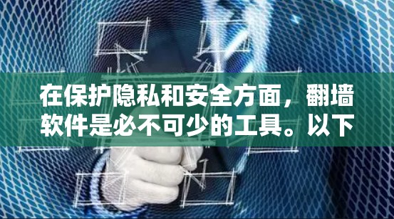在保护隐私和安全方面，<strong>翻墙</strong>软件是必不可少的工具。以下是对安卓和谷歌<strong>翻墙</strong>软件的详细介绍