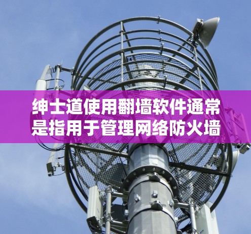 绅士道使用翻墙软件通常是指用于管理网络防火墙或VPN的工具。以下是几种常见的翻墙软件推荐