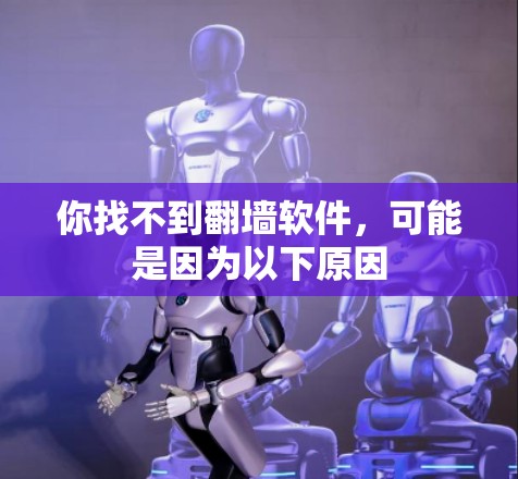 你找不到翻墙软件，可能是因为以下原因