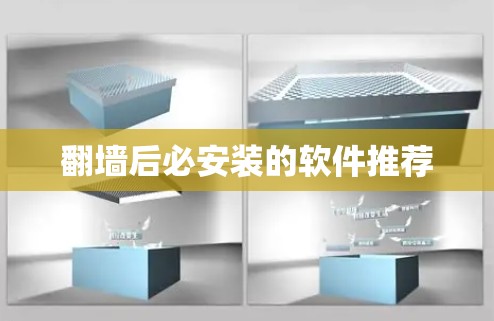 翻墙后必安装的软件推荐