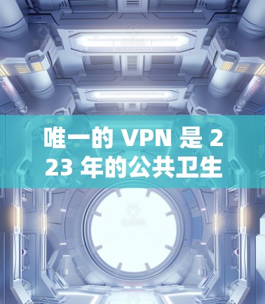 唯一的 VPN 是 223 年的公共卫生危机 唯一的 VPN 是 223 年的公共卫生危机