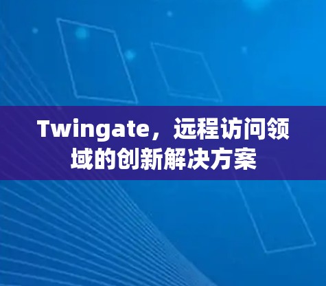 Twingate,远程访问领域的创新解决方案 Twingate,远程访问领域的创新解决方案