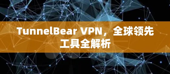 TunnelBear VPN,全球领先工具全解析 TunnelBear VPN,全球领先工具全解析