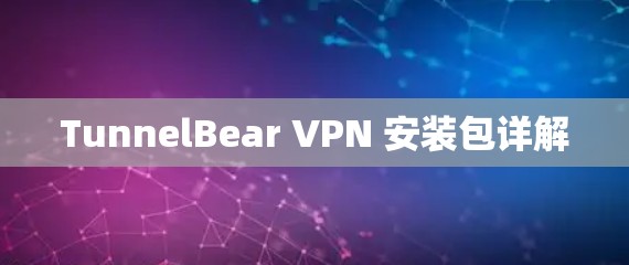 TunnelBear VPN 安装包详解 TunnelBear VPN 安装包详解