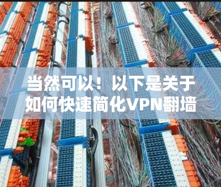 当然可以！以下是关于如何快速简化VPN<strong>翻墙</strong>软件和梯子的实用指南