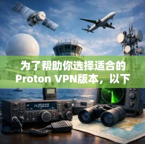 为了帮助你选择适合的Proton VPN版本，以下是一些关键点和建议